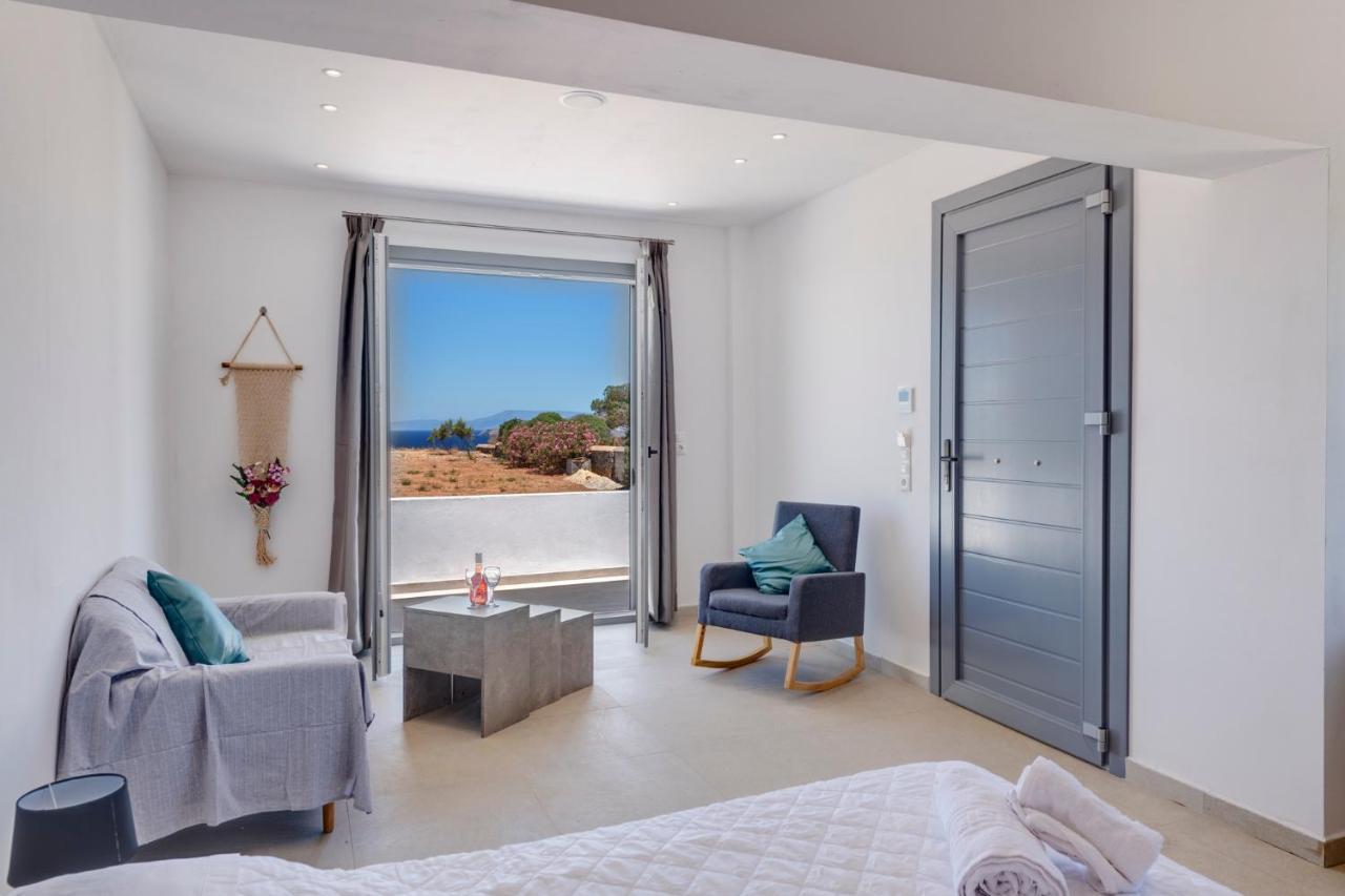 Chrysonisos Suites With Sunset & Seaviews Near Kini Dış mekan fotoğraf
